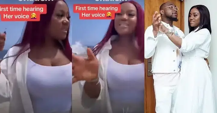"Is this how she speaks?" - Chioma Adeleke's voice in trending video sparks reactions