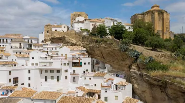 What to know about the town that's literally living under a rock