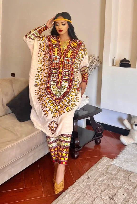 Modern Ethiopian Traditional Dress