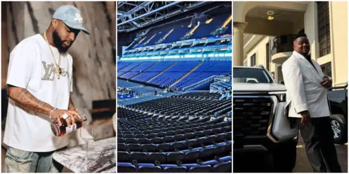 Davido and Cubana Chiefpriest hint at buying London's O2 Arena