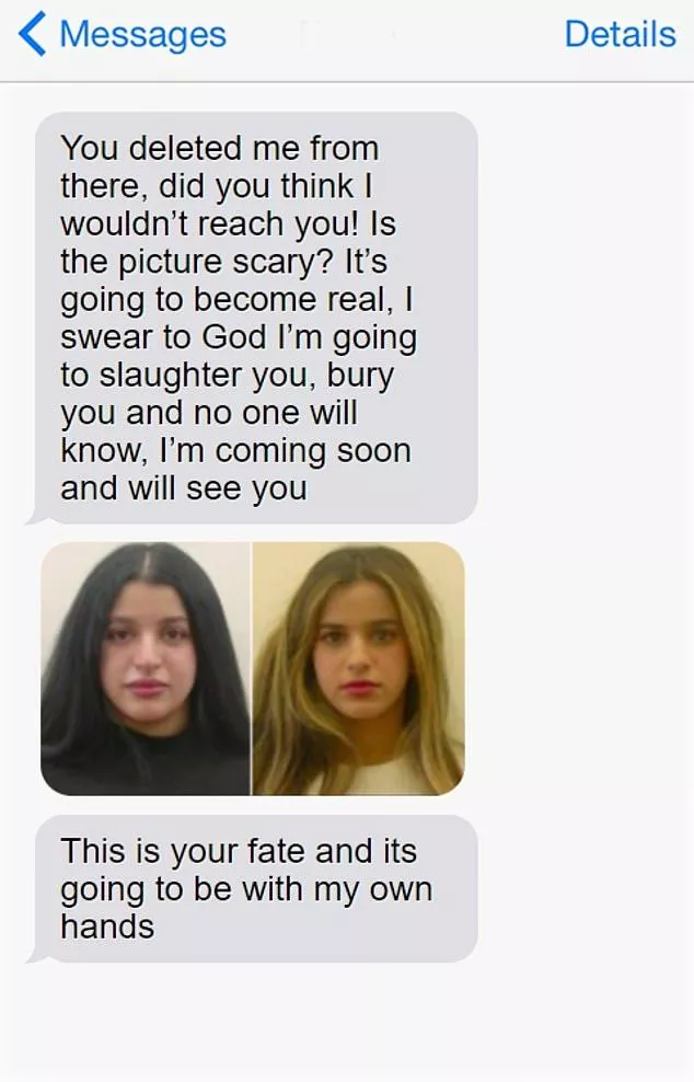 See chilling text Saudi father sent threatening to m*rder daughter if she doesn