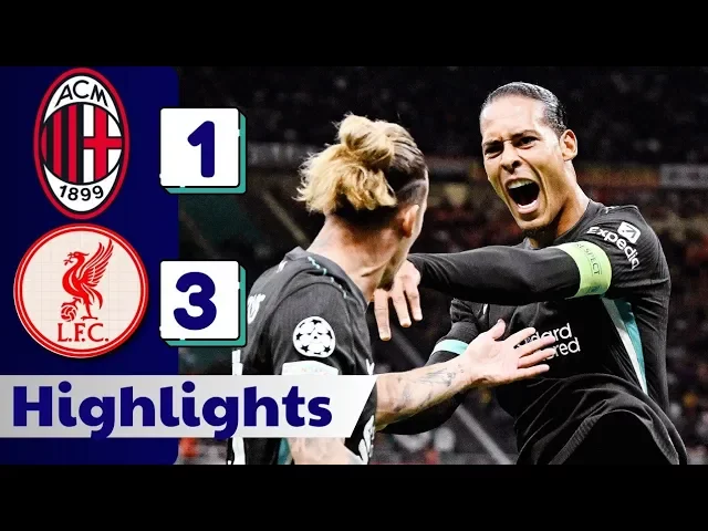 AC Milan 1 - 3 Liverpool (Sep-17-2024) Champions League Highlights