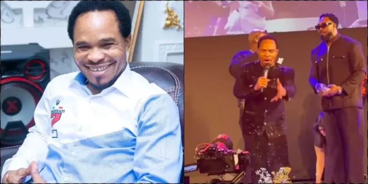 Moment Pastor Odumeje performs his newly released song in UK