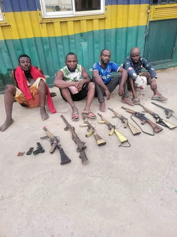 How Police Arrested Notorious Armed Robbery Kingpin & 4 Others