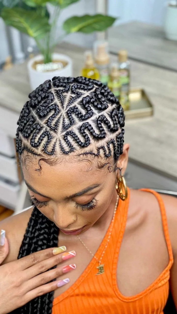 Charming And Breathtaking Ghana Weaving Braids for Stylish Fashionistas