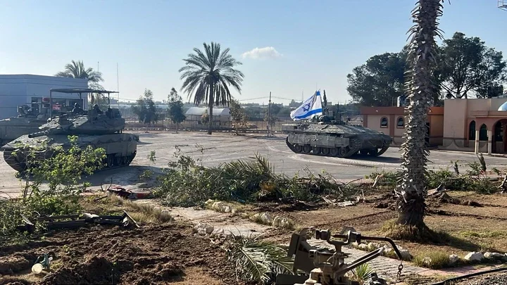 Officials say tanks and soldiers entered eastern Rafah early this morning