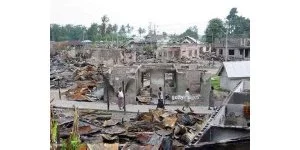 Destroyed Part Of Odi Community 