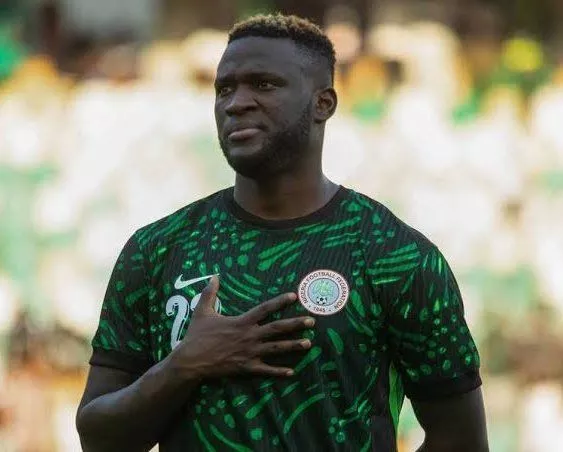 Victor Boniface Jokes About Retiring From Super Eagles Amid Goal Drought Victor Boniface Jokes About Retiring From Super Eagles Amid Goal Drought