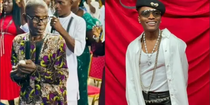 Drama as elderly man claims to be Wizkid's biological father