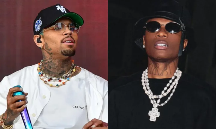 'Wizkid is my brother for life' - American singer Chris Brown declares