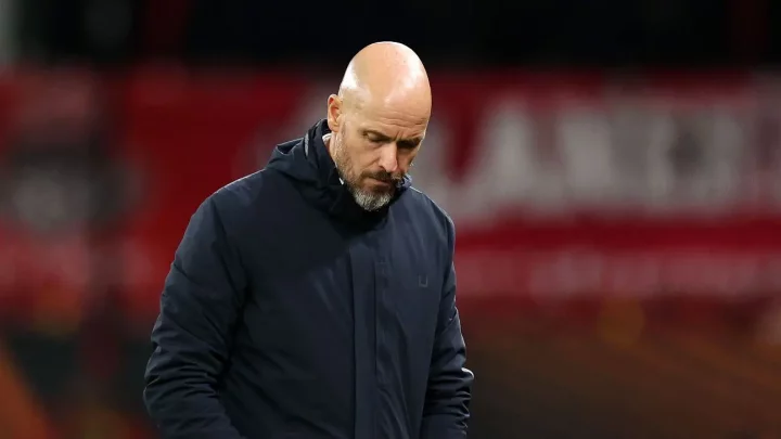 EPL: Ten Hag feels 'let down' by three Man Utd players after sack