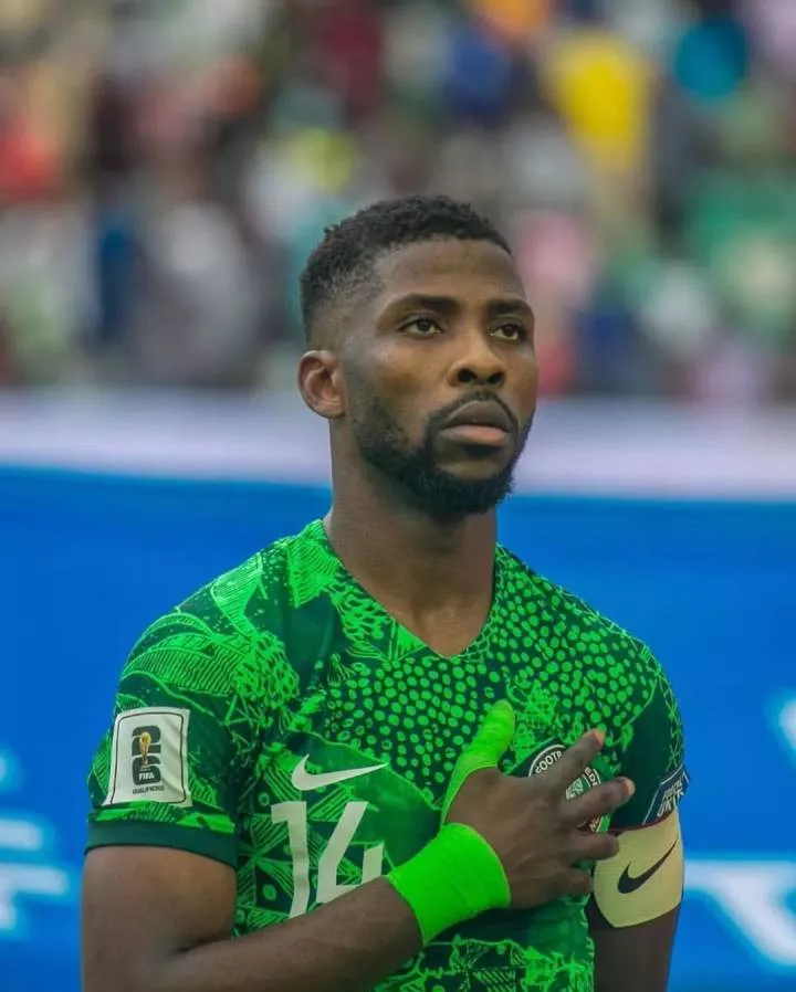 Iheanacho captained the Super Eagles to a draw against Lesotho.