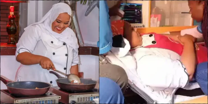 Chef Maliha passes out while attempting to break record for longest cooking time