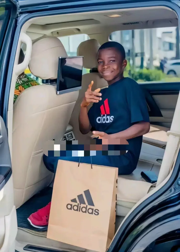 'God doings' - Young boy who went viral at the Aba Fashion Week 2023 allegedly becomes an Adidas ambassador