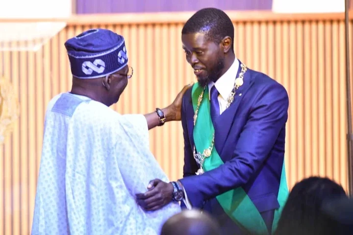 PHOTOS: Tinubu joins African leaders to witness Faye's swearing-in as Senegal's president