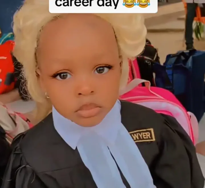 'My lord wey never chop' - Social media abuzz as teen lawyer brushes off money theft query at school career day