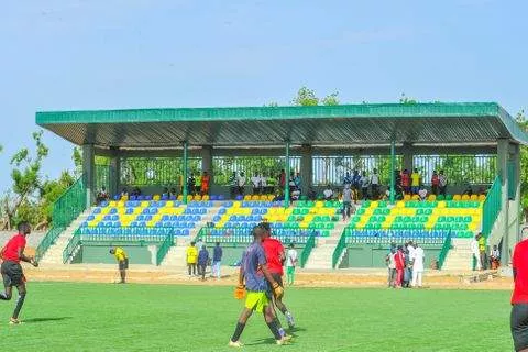 FIFA Forward mini stadium project, almost ready for commissioning