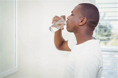 Drinking water helps keep your stool soft 