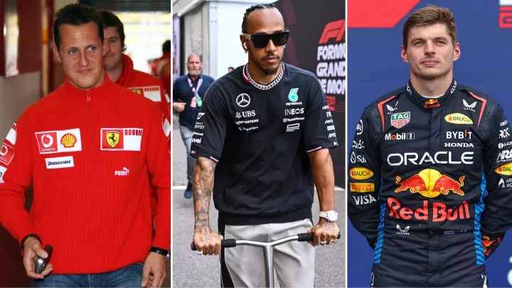 The top 10 F1 drivers of all time ranked by stats