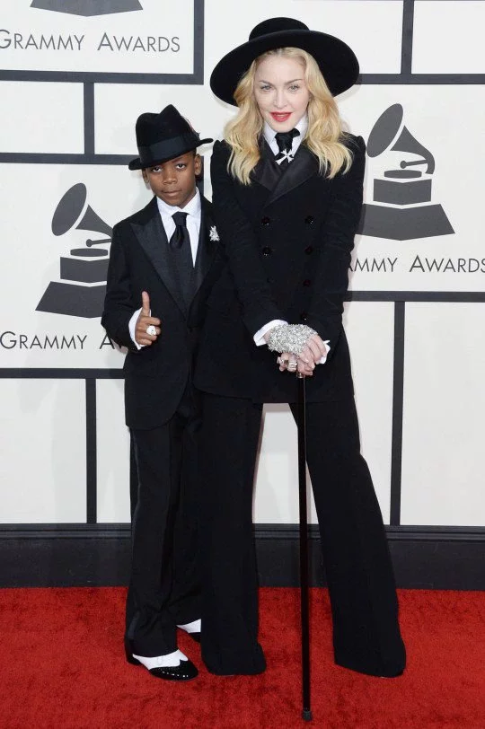 Madonna and David Banda