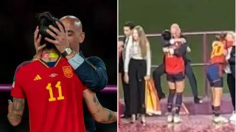 FIFA bans Spanish FA boss Luis Rubiales from football for three years after forced kiss on Jenni Hermoso
