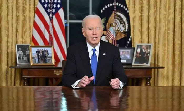 An oligarchy is taking shape in America of extreme wealth, power and influence that threatens our entire democracy, Joe Biden says in farewell speech