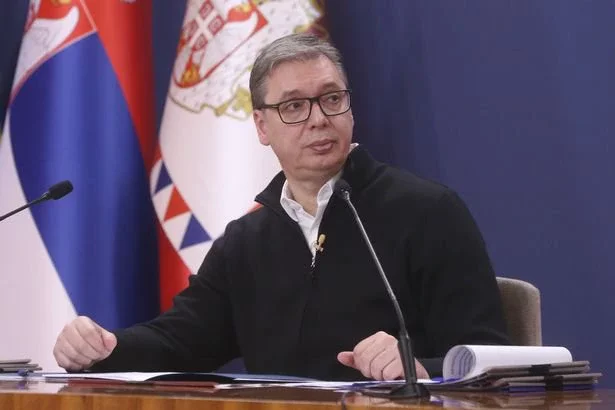 Serbian President Aleksandar Vucic has issued the ominous warning