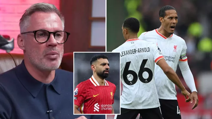 Jamie Carragher didn't hesitate when asked who Liverpool must keep out of Virgil van Dijk, Mo Salah and Trent Alexander-Arnold