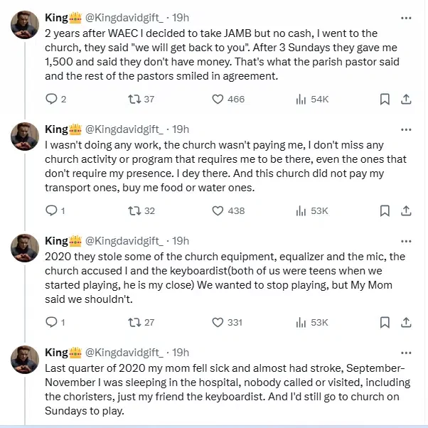 Man opens up on shocking reason he stopped going to church