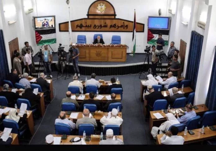 Israeli Soldiers Take Over Hamas Parliament, Pose For A Photo Amid Ongoing War