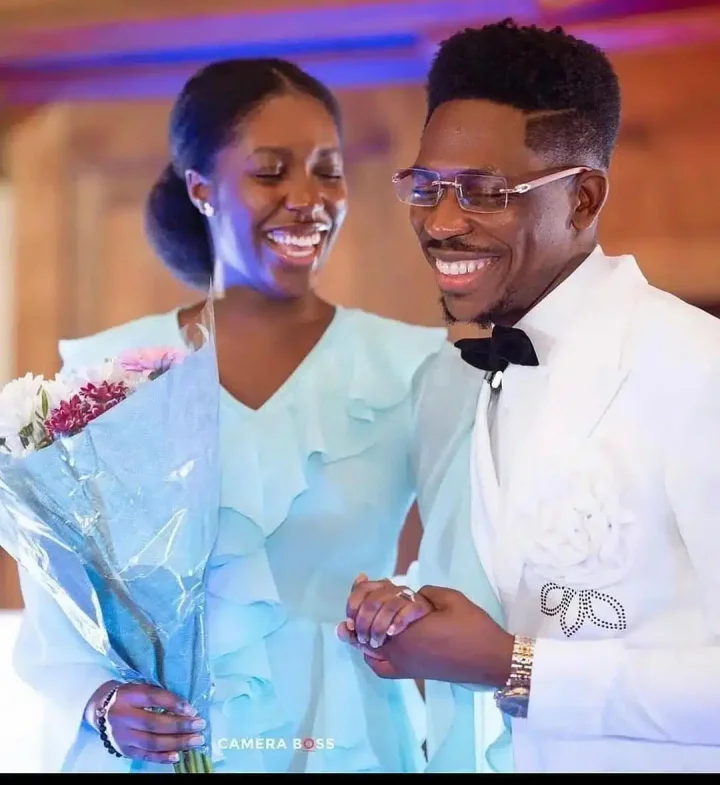 'As my own never set una wan put me on a hot seat' - Frank Edwards reacts as Moses Bliss gets engaged