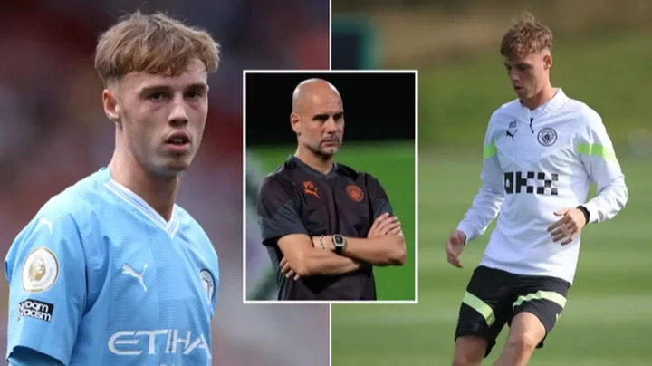 Cole Palmer 'wouldn't pass' to one Man City player during training and Pep Guardiola's reaction sums it up