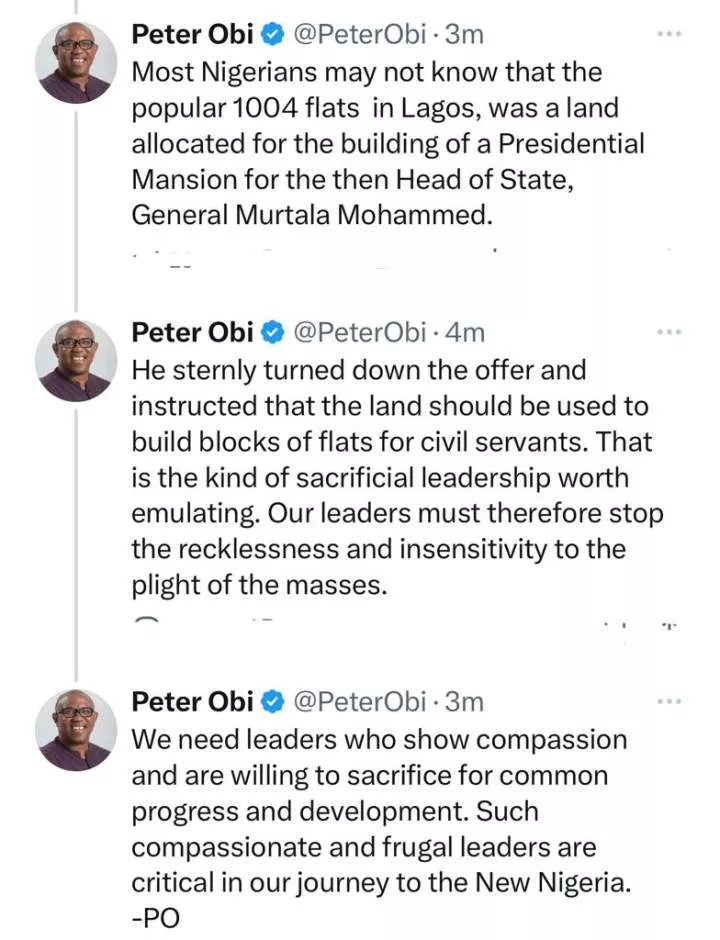 What is exactly wrong with us as a country? - Peter Obi condemns some expenditures in the N27.5 trn 2024 budget