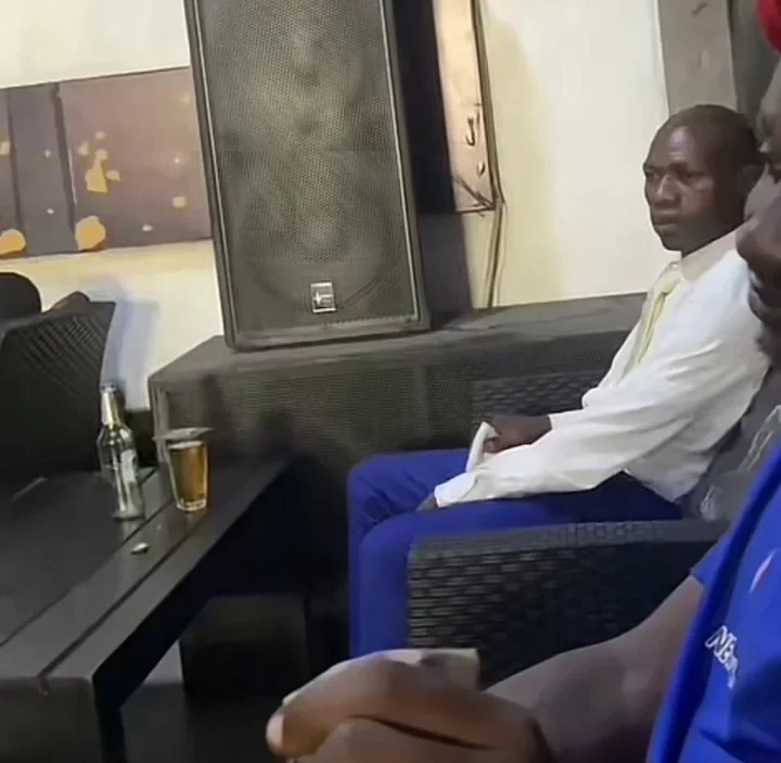 'He went to preach the gospel' - Uncomfortable moment man catches his pastor inside beer parlor