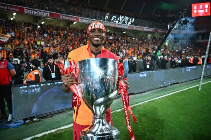 Turkey: Osimhen makes history, equals Gomis, Icardi's records after winning title