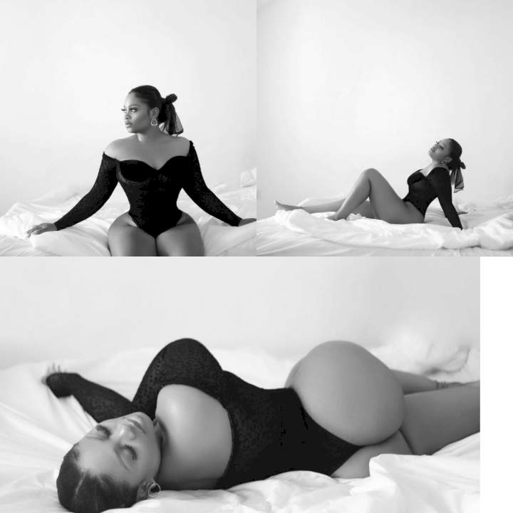 BBNaija's Tega Dominic flaunts her bare butt in sexy photos