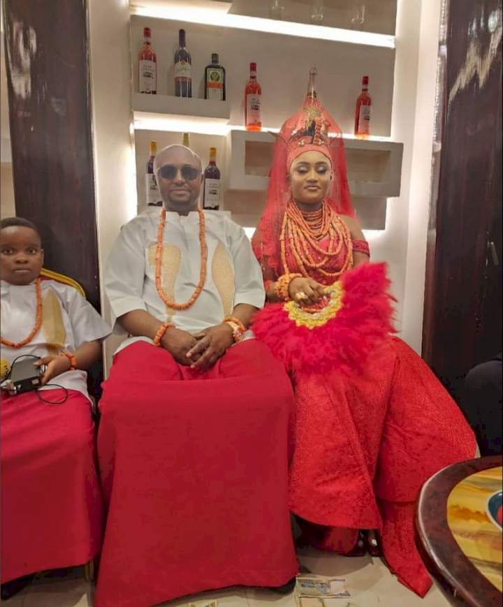 Lovely photos and video from the traditional wedding of Davido's aide, Israel DMW