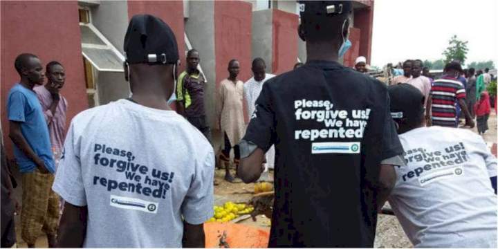 'We have repented, forgive us' - Insurgents beg Nigerians