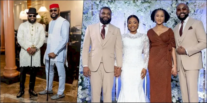 Mercy Chinwo's husband showers accolades on Banky W and wife