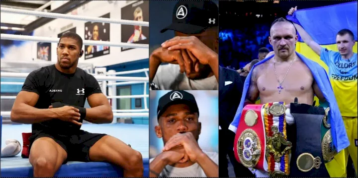 Anthony Joshua breaks down emotionally during press conference following loss (Video)