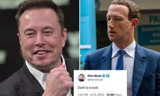 Zuck Is A Cuck - Elon Musk Continues War Of Words With Mark Zuckerberg Over Threads App