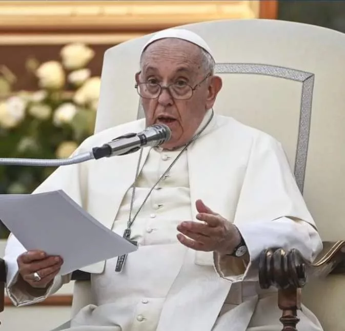 Pope suggests Catholic church could bless same sex couples