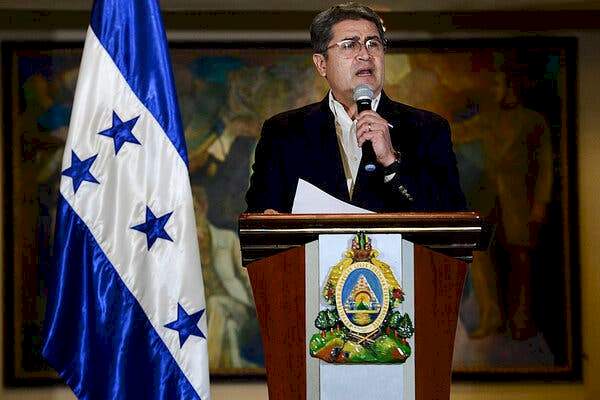 U.S. asks Honduras to arrest, extradite ex-President Hernández for drug trafficking
