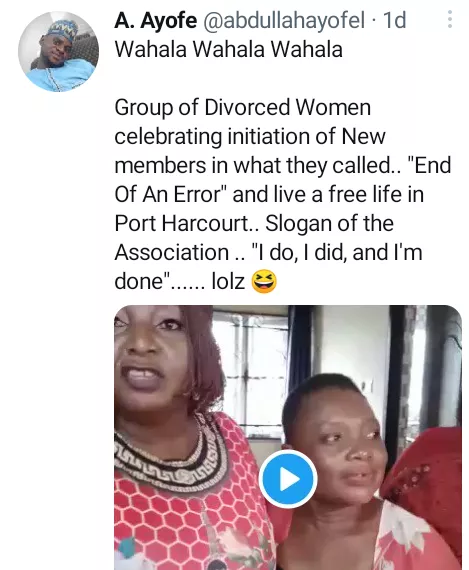 Association of divorced Nigerian women welcome new members (video)