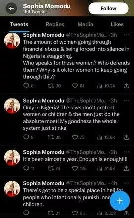 'You are disgusting if you financially bully a woman to stay with you' - Davido's baby mama, Sophia Momodu
