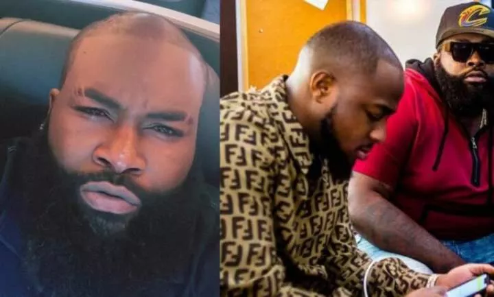 Davido's hypeman, Spesh cries out after his drink was allegedly spiked at a club