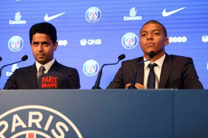 Kylian Mbappe tells Nasser Al-Khelaifi he won't leave PSG this summer during "animated" meeting