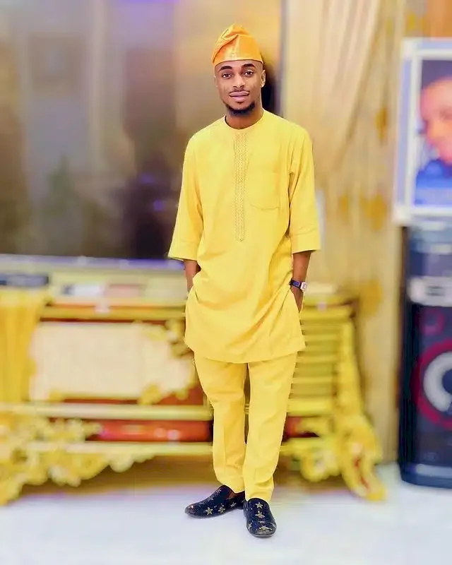 'Who said your father shouldn't be serious with his life' - Mc Oluomo's son blast naysayers