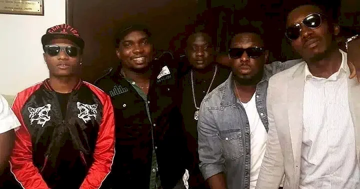 "That time Timaya still dey love actress" - Bovi says as he shares throwback photo with famous singers