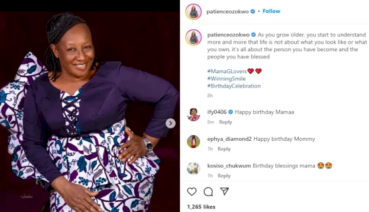 Patience Ozokwo reveals what life has taught her as she celebrates 64th birthday